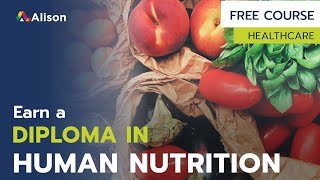 Diploma in Human Nutrition  Free Online Course with Certificate [upl. by Hughie]