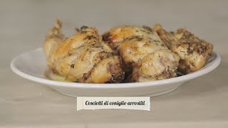 Cosciotti di Coniglio Arrostiti  Le ricette del convento [upl. by Ainollopa562]