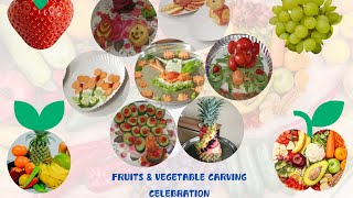 FRUITS AND VEGETABLES FESTIVITY 2024 stfrancismysore121 [upl. by Icyac664]