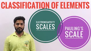 Electronegativity Scales1Paulings ScaleClassification of Elements18 [upl. by Grevera]