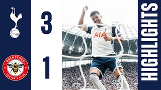 TOTTENHAM HOTSPUR 31 BRENTFORD  PREMIER LEAGUE HIGHLIGHTS  SOLANKE SCORES FIRST SPURS GOAL [upl. by Zampino]