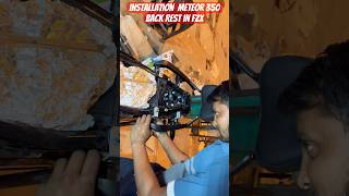 installation ￼ meteor 350 in FZX bike yamhalover bulletlover [upl. by Gen]