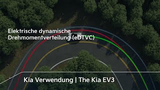 Elektrische dynamische Drehmomentverteilung eDTVC｜The Kia EV3 [upl. by Abehsile]