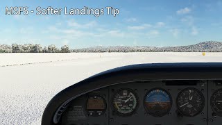 MSFS  Softer Landing Tip [upl. by Jovita430]