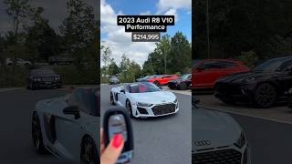 2023 AUDI R8 V10 AMAZING SPEC ASMR audi shorts [upl. by Neersin]