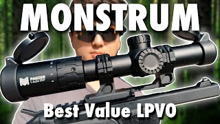 Monstrum LPVO Review 2024 Dont Buy Another Optic Until You Watch This [upl. by Lechner]