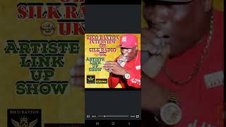 RICO BANTON EXCLUSIVE INTERVIEW ON SILK RADIO UK 🇬🇧 🇯🇲🏆💪🏽🔥🔥🔥🔥🔥 [upl. by Studnia444]