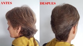 CORTE DE DAMA EN CABELLO CORTO  LEONARDO RAMIREZ [upl. by Keynes]