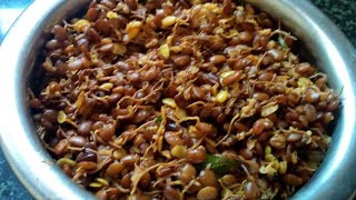 Molake kattida Hurulikalu palya recipe in Kannada ಮೊಳಕೆ ಕಟ್ಟಿದ ಹುರುಳಿ ಕಾಳು ಪಲ್ಯ [upl. by Anegue]