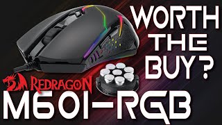 REDRAGON M601RGB CENTROPHORUS 2 GAMING MOUSE FULL REVIEW [upl. by Katherina696]