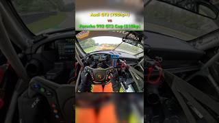 Porsche 992 GT3 Cup vs Audi GT2 Onboard POV Battle🔥 [upl. by Burgess739]