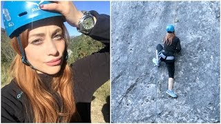 ARRAMPICATA SPORTIVA PER LA PRIMA VOLTA VLOG  SISTIANA [upl. by Ralli68]