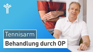 Tennisarm OP Beschwerdefrei durch Operation des Tennisellenbogen [upl. by Nosrej]