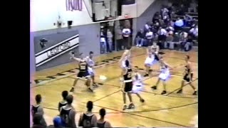 Brad Hegler East Davidson Basketball Highlights with music 1995 1996 [upl. by Fricke331]