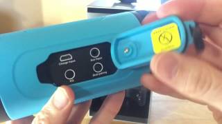 Boombottle H2O Plus By Scosche Unboxing and Review [upl. by Jentoft]