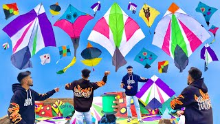 Lohri Vlog 😍 Kite Flying 2024 🤩 Patang Ki Video 🔥 Kites Vlog [upl. by Ellynad]