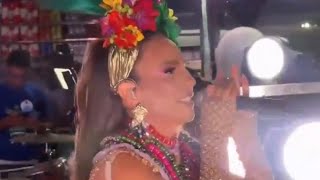 Ivete Sangalo chora no trio elétrico em Salvador e diz que esse Carnaval pode ser a sua despedida [upl. by Fadden]