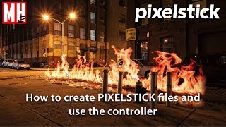 Creating files for the Bitbanger Labs PIXELSTICK  2 of 3 [upl. by Merp]