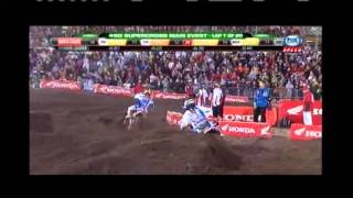 450 Main Event Daytona Supercross 2013 RD10 [upl. by Ellerd136]