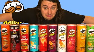 We Tried EVERY Pringles Flavor [upl. by Arondell873]