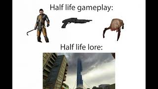 half life lore meme [upl. by Weinrich]