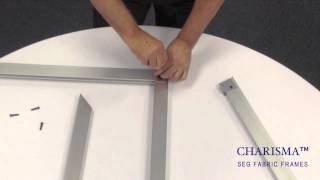 Charisma SEG Fabric Frame  Frame Assembly Instructions [upl. by Peyton]