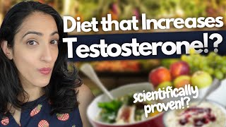 Scientifically proven diet to boost your Testosterone [upl. by Aimat121]