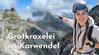 Mittenwalder Höhenweg Genialer Klettersteig in den Bayerischen Alpen in Deutschland [upl. by Eelyak]