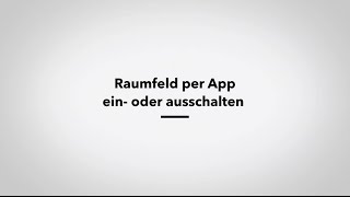 Raumfeld Tutorial Raumfeld Geräte per App ein oder ausschalten [upl. by Poliard]