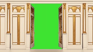 7 BEST Door Opening Animation amp Transitions Green Screen HD  FREE USE  by Green Pedia [upl. by Pillsbury]