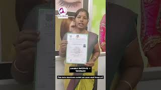 STUDENTS REVIEW laurelsbeautyparlour laurelsbeauticiancoursetamilcoimbatore [upl. by Dihahs]