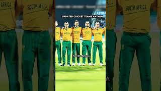 Updated national anthem of cricket team 💀 cricket shorts [upl. by Sanjiv]