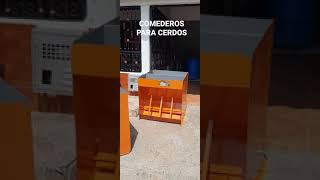 Comederos para Cerdos Cel 3222903093 [upl. by Eiramait]