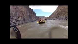 RAFTING EN EL RIO GRANDE MALARGUE MENDOZA ARGENTINAwmv [upl. by Cristiona257]