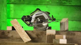 Greenworks Cicular Saw GD24CS [upl. by Jon511]