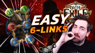 EASIEST Ways of getting 6LINKS in Path of Exile [upl. by Ailem61]