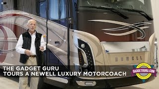 Newell Coach Interior Walkthrough and Overview Interview [upl. by Adieren]