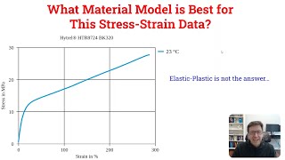 Can I Calibrate a Viscoplastic Material Model to a Single Tension Curve [upl. by Nairadas183]