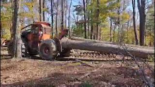 1151989 Timberjack 240A Cable Skidder for sale [upl. by Schreibman]