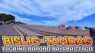 BISLIG TO TANDAG  SURIGAODAVAO COASTAL ROAD  SURIGAO DEL SUR [upl. by Khalsa727]