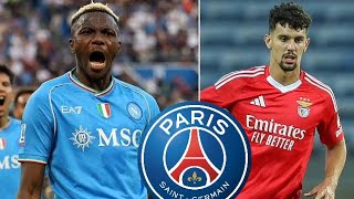 OSIMHEN ET ARAUJO SONT PARISIEN POUR 5 ANS OFFICIEL [upl. by Ettecul593]