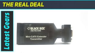 Black Box Mini CAT5 Extender  Enhance Your VGA Setup Beyond Limits [upl. by Aleuqahs281]