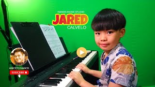 JARED PIANO RENDITION  47TH SEASON  ANICETO NANOS [upl. by Thgiwd]