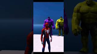 Spiderman Vs Hulk TeamGta5Randolls ShortYouTubeShorts [upl. by Atinet]