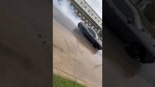 Straight Piped Challenger SXT V6 Doing Donuts 🤯🤯 [upl. by Nyrahs959]