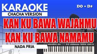 Karaoke  Kau Tercipta Bukan Untukku  Ratih Purwasih  Nada Pria [upl. by Horten]