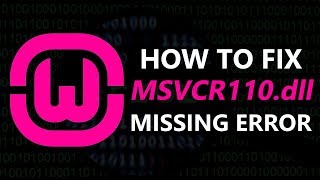 How to Fix MSVCR110dll Missing Error in hindi Windows 10 81 amp 7  Web Technical Tips [upl. by Washington849]