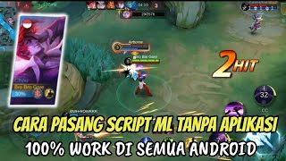 CARA PAKAI SCRIPT ML DI ANDROID 13 DAN 14 TERBARU 2024 [upl. by Leiser]