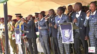 ROHO YANGU IKUIMBIE COVER BY KENYA POLICE BAND 2023 [upl. by Bacchus639]