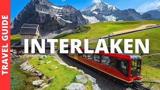 Interlaken Switzerland Travel Guide 15 BEST Things to Do in Interlaken [upl. by Lehsreh]